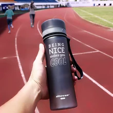 Botellas De Agua Botella de agua Del Deporte Bike Ciclismo de Agua Portátil Té Infusor garrafa de agua Vaso De Plástico