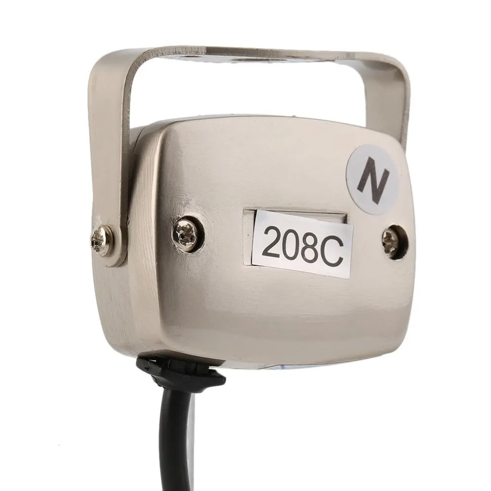 Серебристая ИК-проводная система видеонаблюдения мини-камера безопасности Цвет ночного видения Инфракрасный видеорегистратор Простая установка высокой четкости