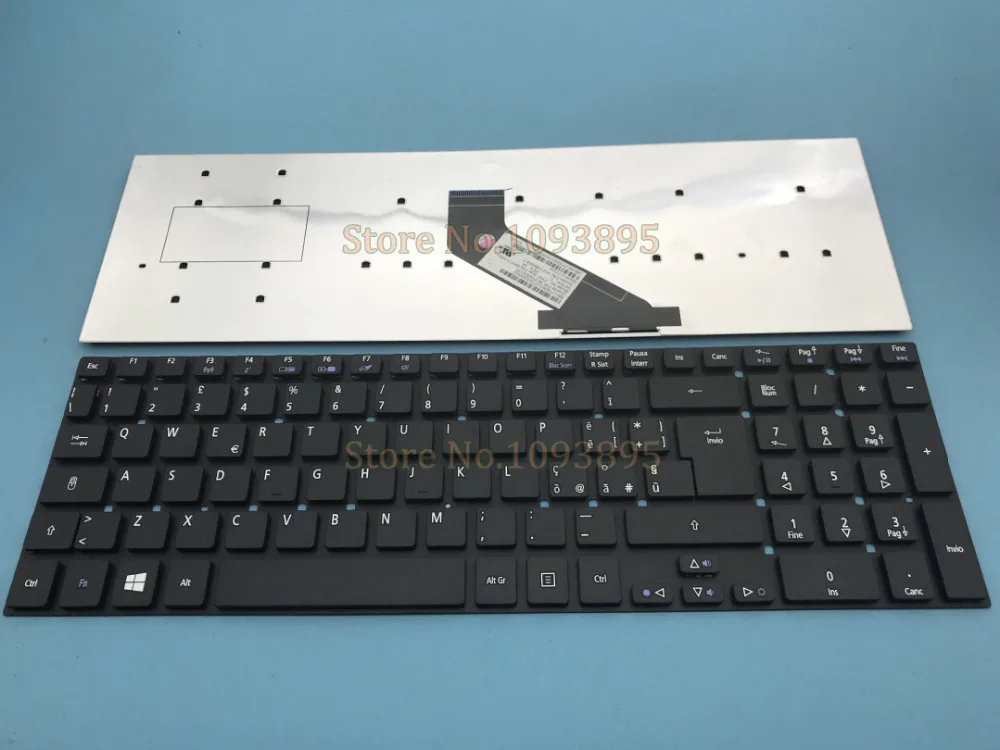 Оригинальная новая итальянская Клавиатура для ноутбука Acer aspire V3-531 V3-531G E1-570 V5-561G
