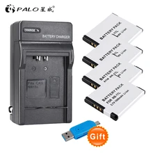 

4Pcs NB-11L NB 11L NB11L NB-11LH Battery + Charger For Canon A2600 A3500 A4000IS IXUS 125 132 140 240 245 265 155 HS