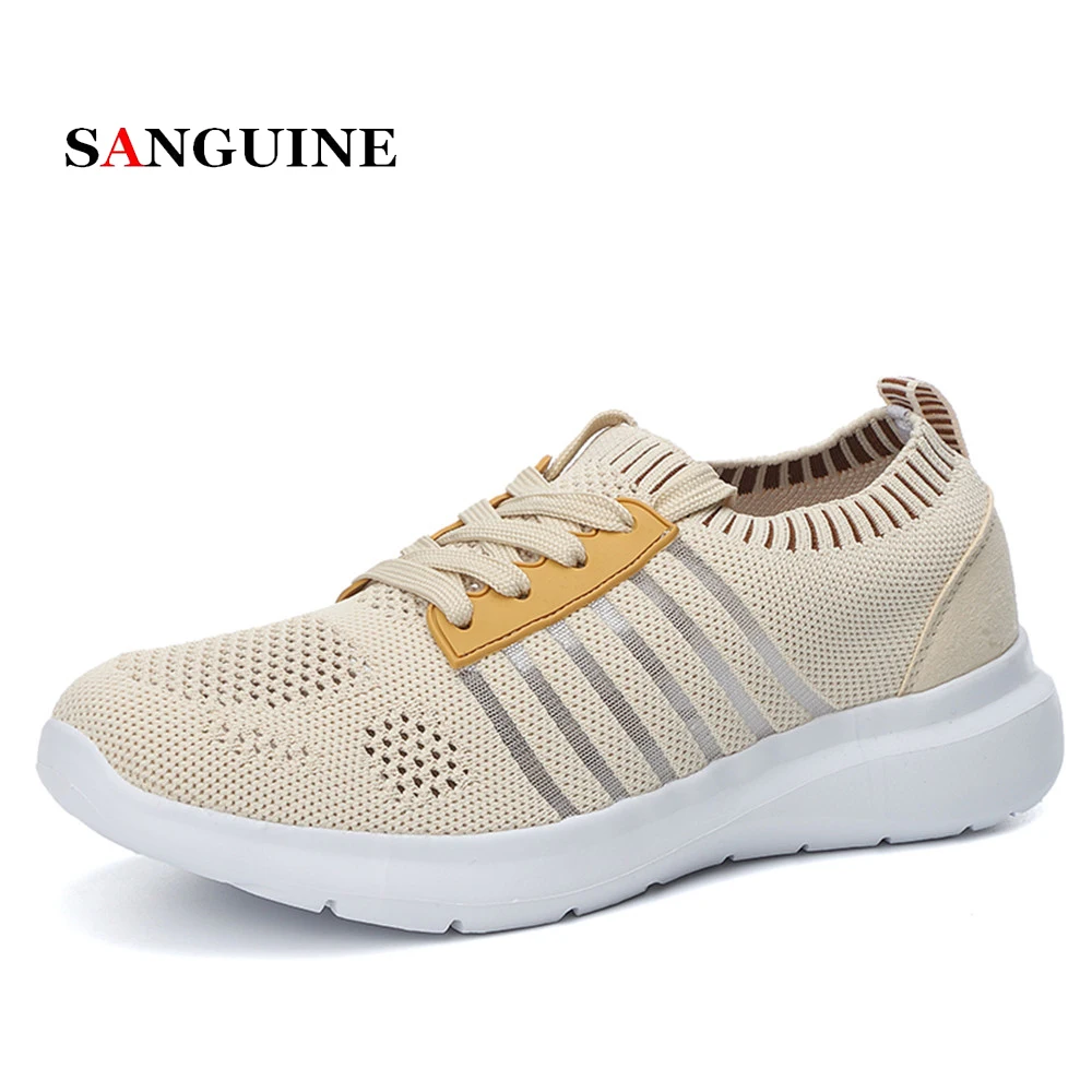 

2019 New Womens Sneakers with Lace-up and Breathable Causal Shoes