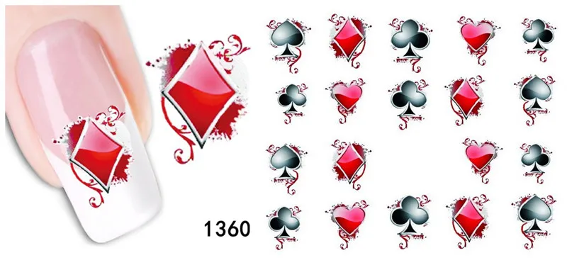 2 шт стикер для дизайна ногтей Сердце Любовь буква, Стрелка Цветок Наклейка s наклейки для ногтей на заказ украшение для ногтей паста для маникюра Фольга для ногтей