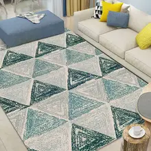 Скандинавский ковер для гостиной, спальни, полностью линейный домашний современный минималистичный журнальный столик, одеяло, прикроватный коврик, машинная стирка