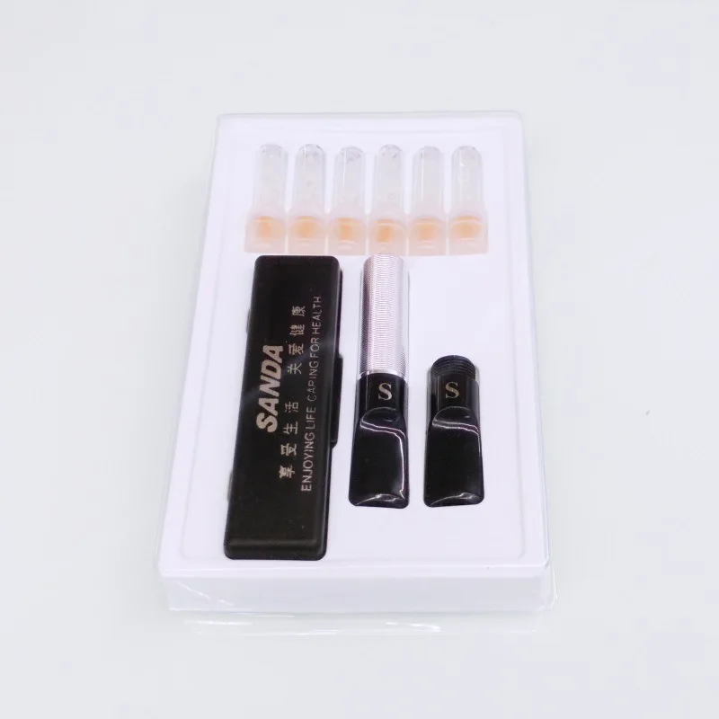

Metal Smoking Pipes Super Cleaning Reusable Tobacco Cigarette Filter Reduce Tar Holder Stone Reusable Clean Reduce Tar Smoke