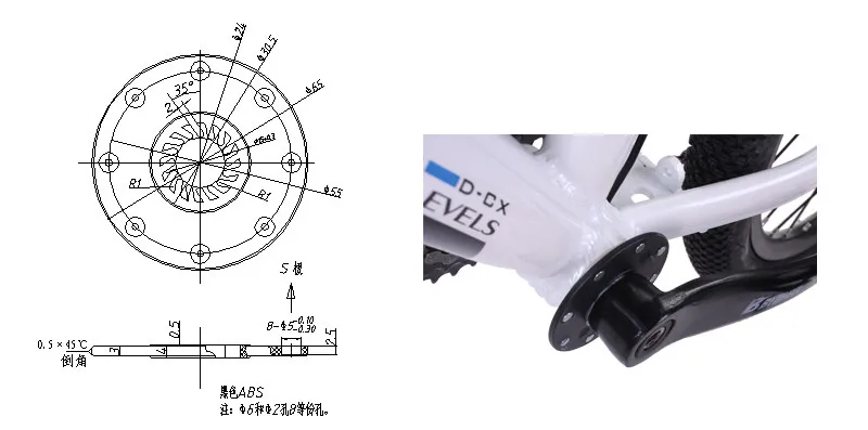 Sale Free Shipping PAS Pedal Assist Sensor BZ-4(8) BZ4(8) BZ 4 (8)   Magnet Easy To Install 6