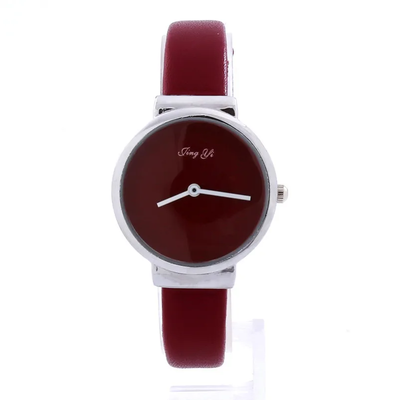 

women watch top brand luxury montre femme Simple Fashion women Quartz Leather Wrist Watch reloj mujer