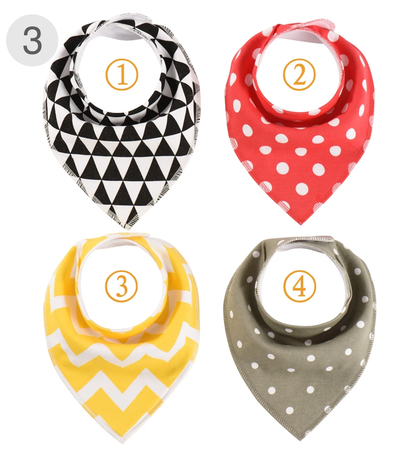 4 шт. детские нагрудники для мальчиков и девочек|baby bibs for boy|bandana bibsdribble |