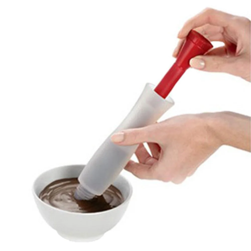 

Silicone Plate Pen Cake Cookie Pastry Cream Chocolate Icing Decorating Syringe