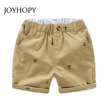 Летние шорты для мальчиков; одежда для малышей; детская одежда; повседневные штаны с принтом; пляжные спортивные шорты до колена для мальчиков