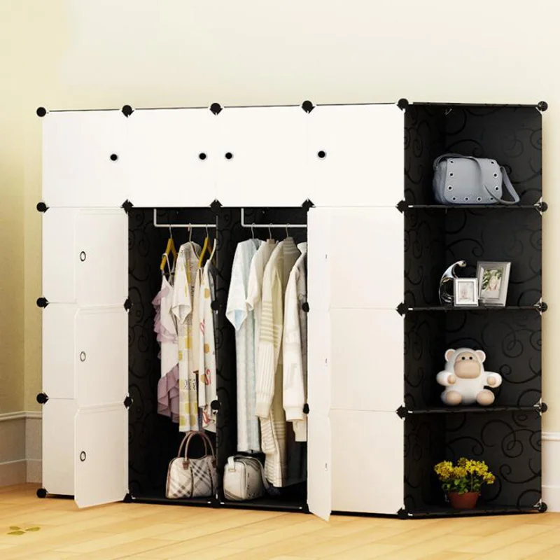 2019 мебель для хранения одежды шкаф DIY нетканый складной портативный мебельный