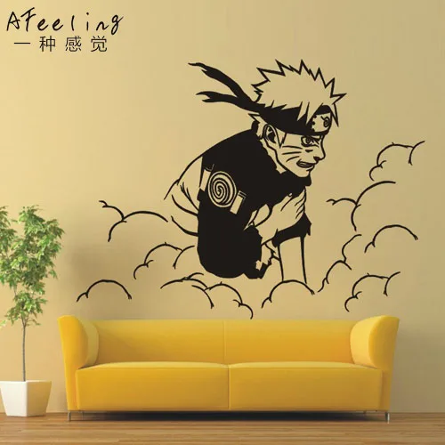Naruto wall stickers kid room wall decoration stickers wall decor home