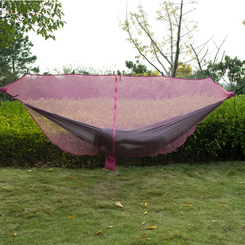 Portable Double Person Hammock Mosquito Net for Camping Garden Hunting