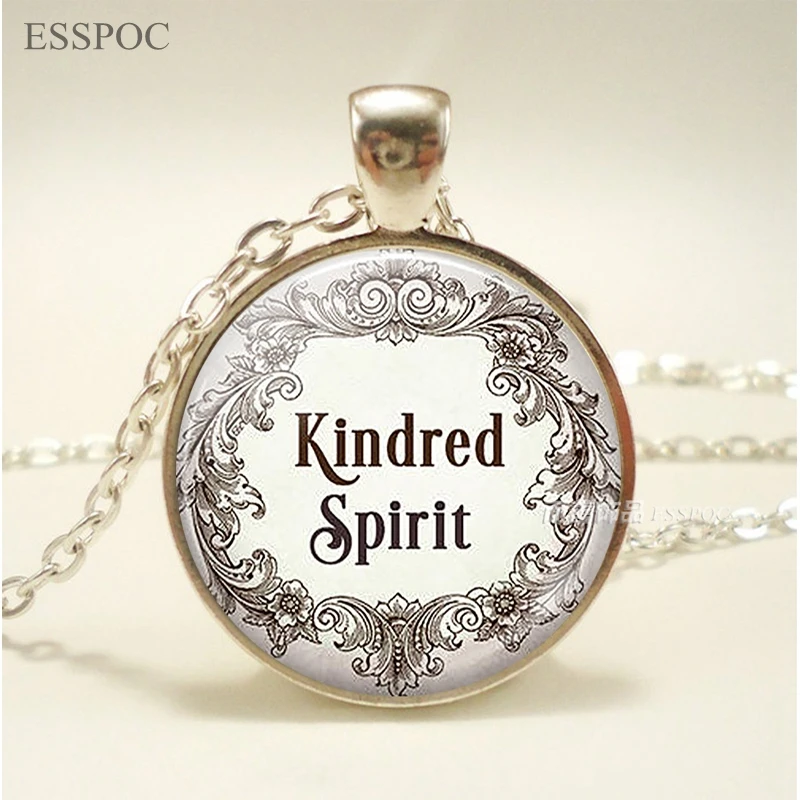 Колье с подвеской Kindred Spirit Anne of Green Gables ювелирные изделия из стекла колье