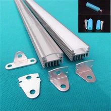 Barre lumineuse led 40 pouces 1m, profilé aluminium rotatif à led, couvercle transparent mat, canal en alu avec dissipateur de chaleur et bande rigide, 10 pièces/lot