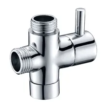 Премиум G1/2 Многофункциональный 3 Way смеситель для душа с запорного клапана переключатель t-адаптер клапан для туалета Биде опрыскиватель