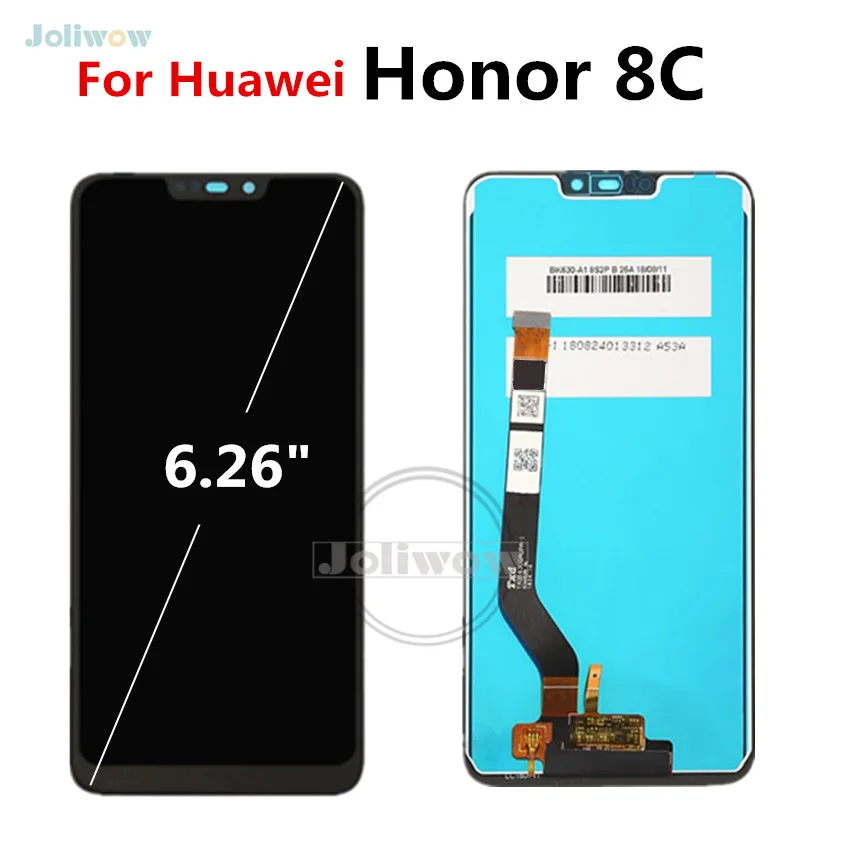 

6.26'' For Huawei Honor 8C LCD Display Screen Touch Panel Digitizer Assembly Repair for Honor 8C Lcd BKK-AL10 Display screen