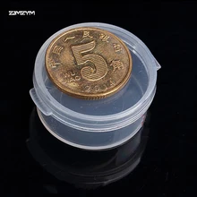 1 шт. Круглый Портативный Jewelry коробки для инструментов контейнер кольцо электронные запчасти ВИНТ компоненты-бусины коробка хранения