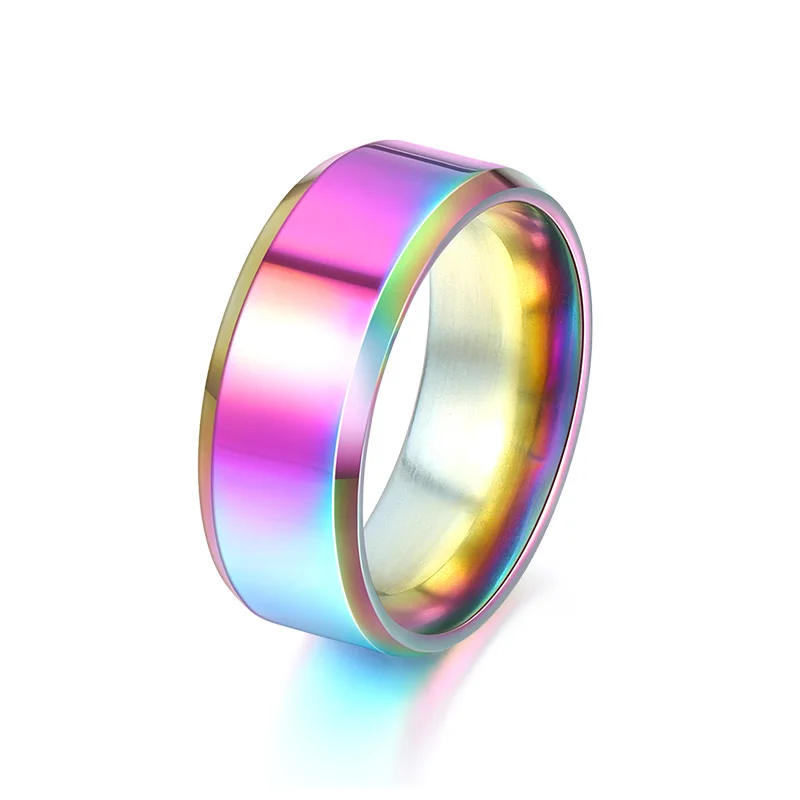 CACANA Stainless Steel Rings For Women Refinement Black Gold Silver Blue Multicolor Color Fashion Jewelry Wholesale