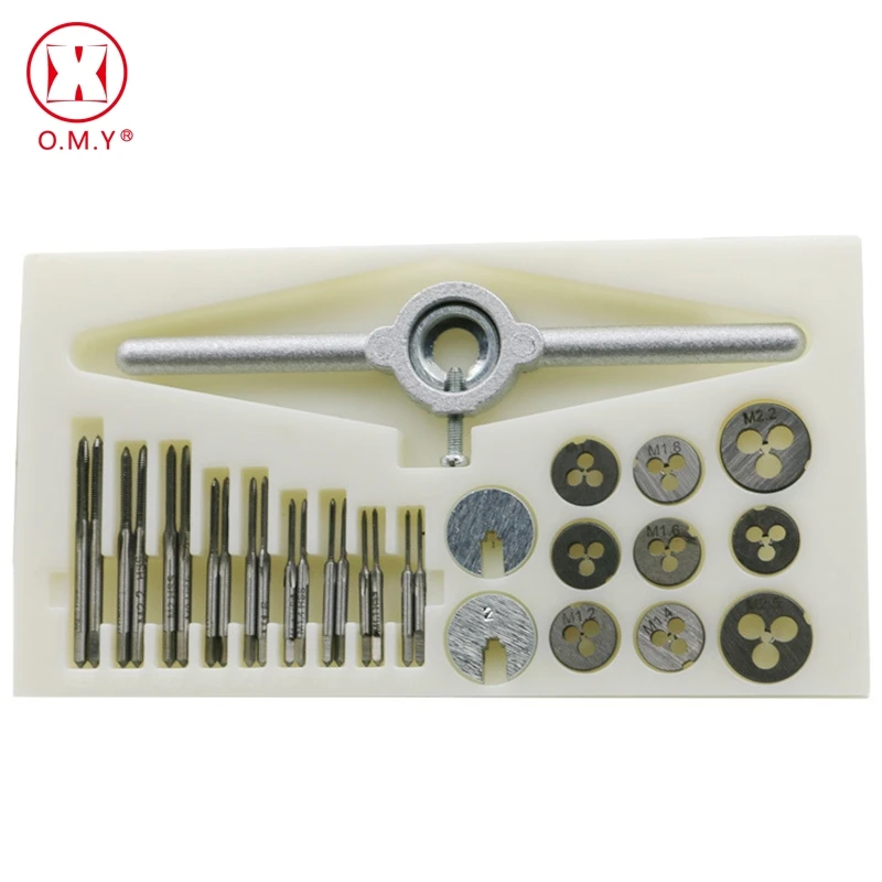 Buy OMY 30pcs High Speed Steel Tap dies Set Metric