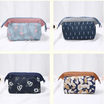 

Flamingo Cosmetic Bag Women Necessaire Make Up Bags Travel Waterproof Portable Makeup Toiletry Kits Organizer for