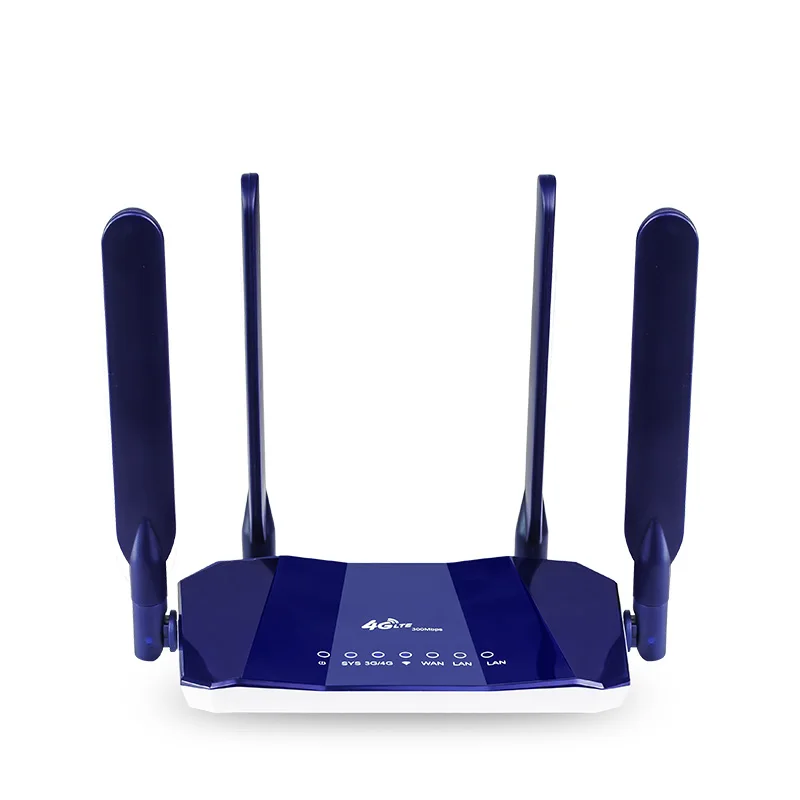 Беспроводные Wi Fi роутеры 300 Мбит/с Внутренний LTE роутер 4 антенны полный диапазон