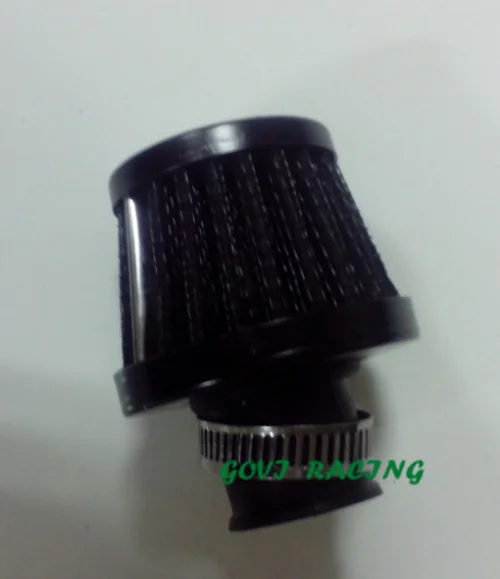 

Black universal sport air filter cleaner car 15mm neck for turbo car air intake pipe electric turbocharger gt1544v gt1749v
