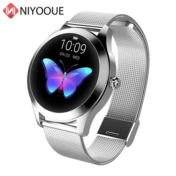 

KW10 Fashion Smart Watch Women Lovely Bracelet Heart Rate Monitor Sleep Monitoring Smartwatch Connect Ios Android Gift