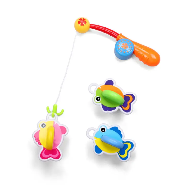 1XSet Floating Bath Toy Fishing Games For Kids Baby Bathtime Fun Baby