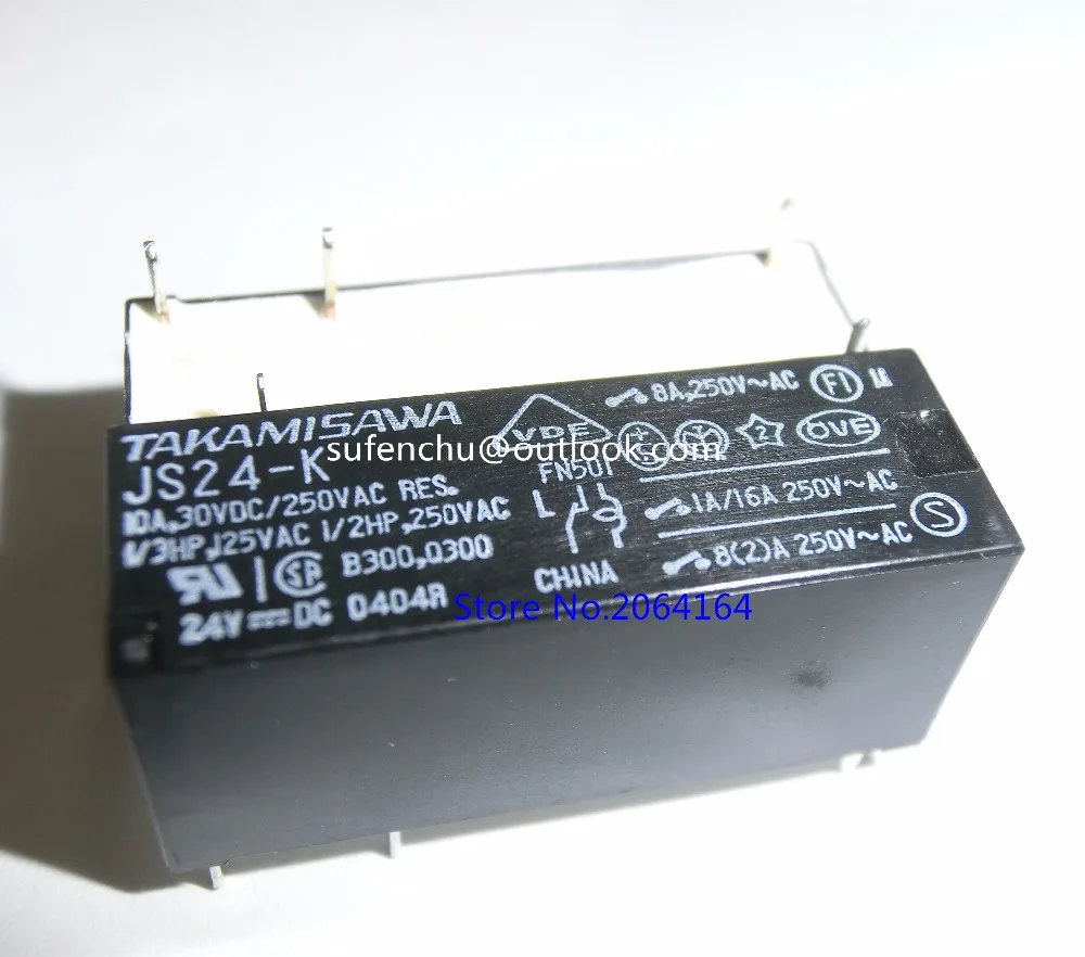 1 шт. JS-24-K JS24-K DIP-5 5Pin 8A 24VDC 100% новое оригинальное реле питания | Обустройство дома