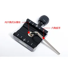 QR-50 плоскогубцы зажим пластины адаптер с пузырьковым уровнем для Arca Swiss RRS Wimberley штатив шаровой головкой