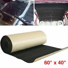 Авто Шум теплоизоляция звукоизоляционные увлажнения коврик 50*80 см аксессуары