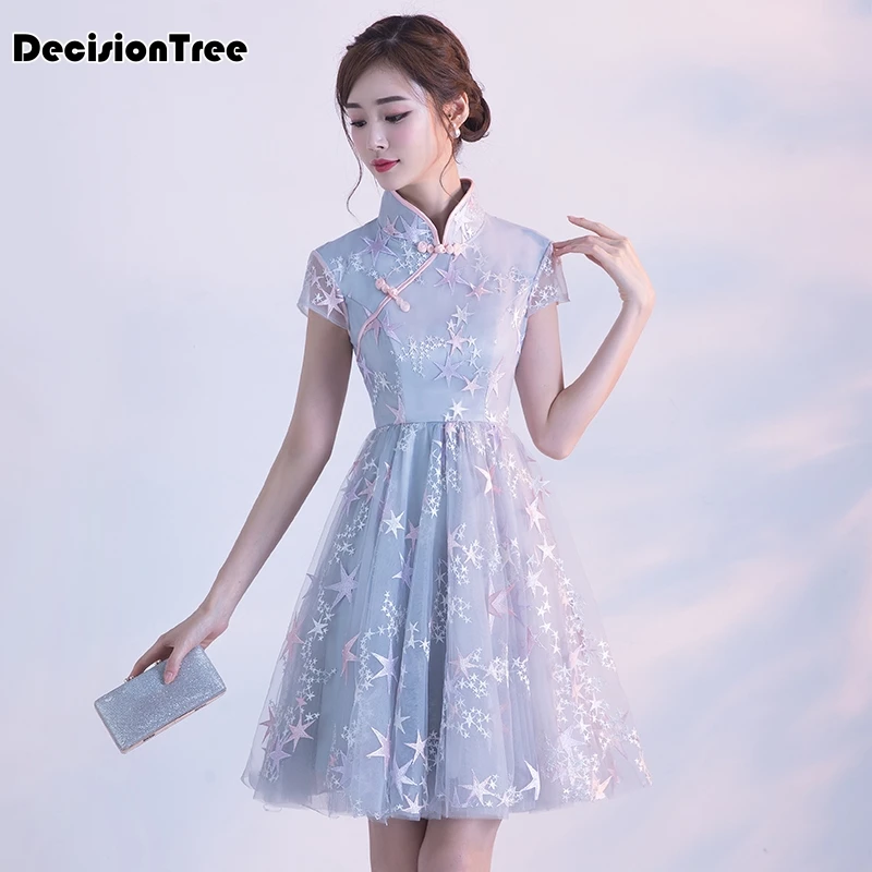 Традиционное китайское платье vestido, женское атласное длинное платье cheongsam qipao, китайское традиционное платье с цветочной вышивкой