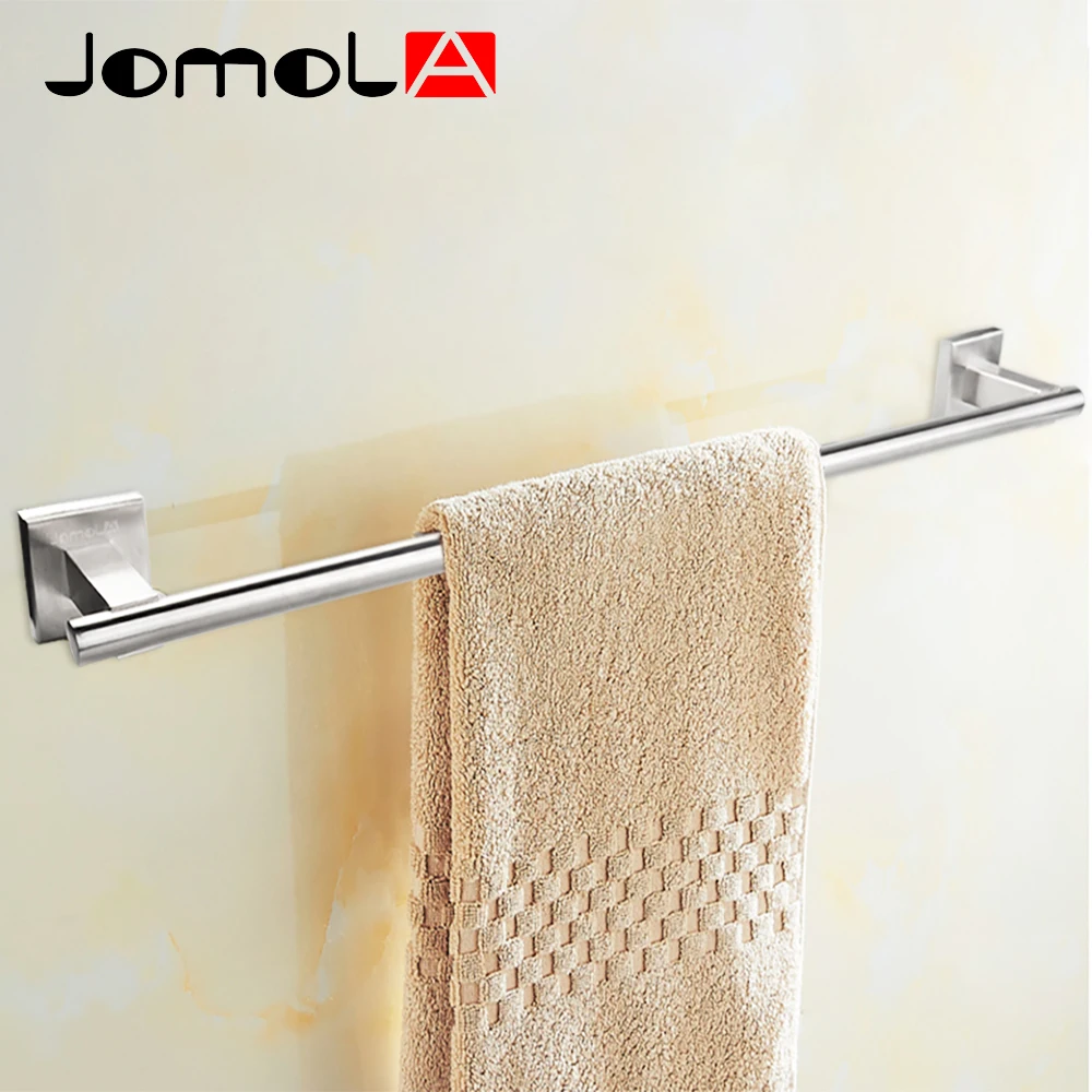 Online Get Cheap Bathroom Hangers Towels Aliexpresscom Alibaba - Stainless Steel Towel Bar Single Towel Rack Wall Mount Towel Hanger Bathroomaccessories Bath Hardware Jomola online get cheap bathroom hangers towels aliexpresscom alibaba - stainless steel towel bar single towel rack wall mount towel hanger bathroomaccessories bath hardware jomola