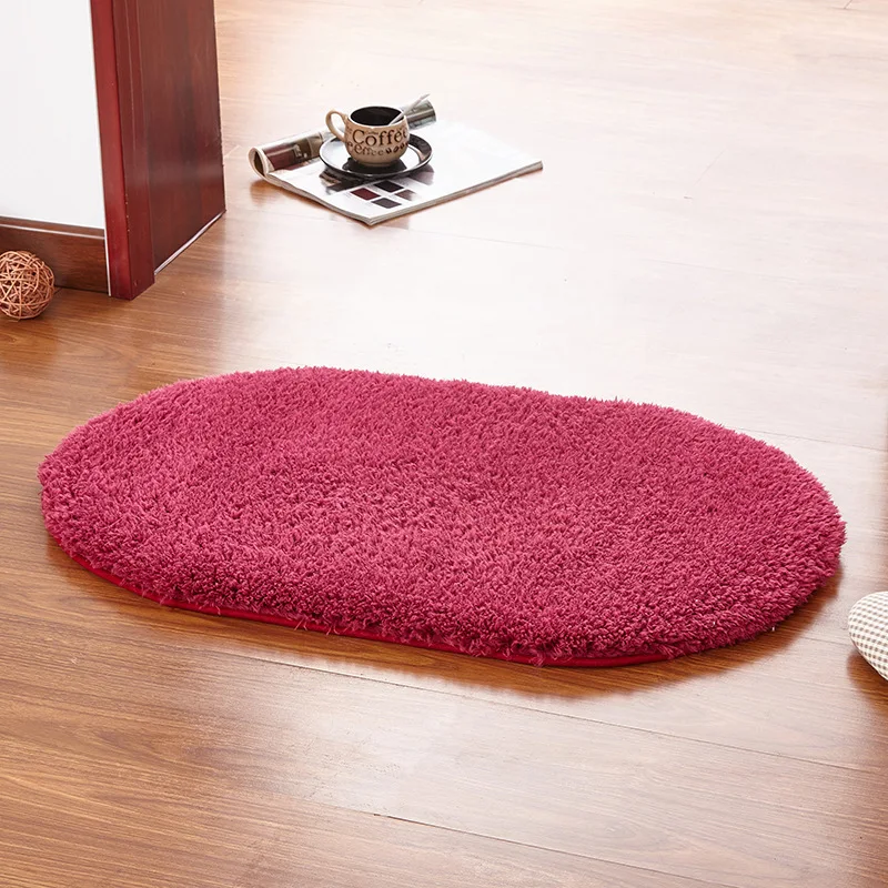 

40x60cm Floor Mats Carpet Living Dining Bedroom Area Rugs Slip Resistant Floor Mats Doormat Bathroom Carpet Multicolor Soft Mat