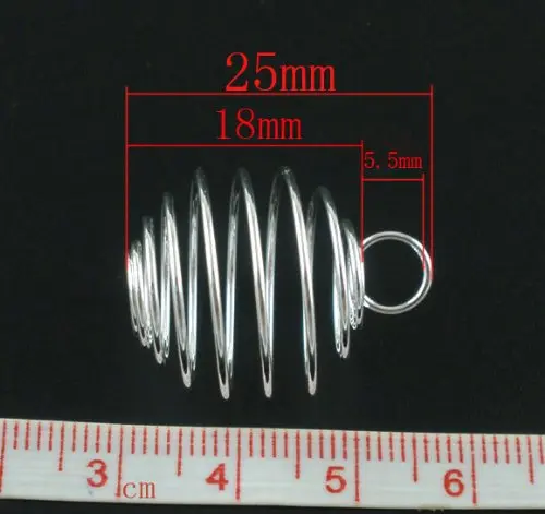 50 шт. бусины подвески для бижутерии 25 х30 мм|bead cage|cage charmspiral bead cage |