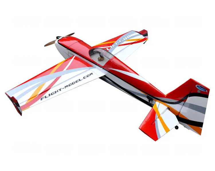 Летная модель дизайн Slick 6" 20CC фиксированное крыло RC радиоуправляемая модель самолета бензин и свечение пробкового дерева самолет