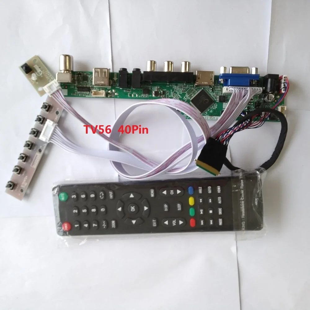  kit for LP173WD1(TL)(C2) LCD LED 40pin LVDS Panel Screen 17.3