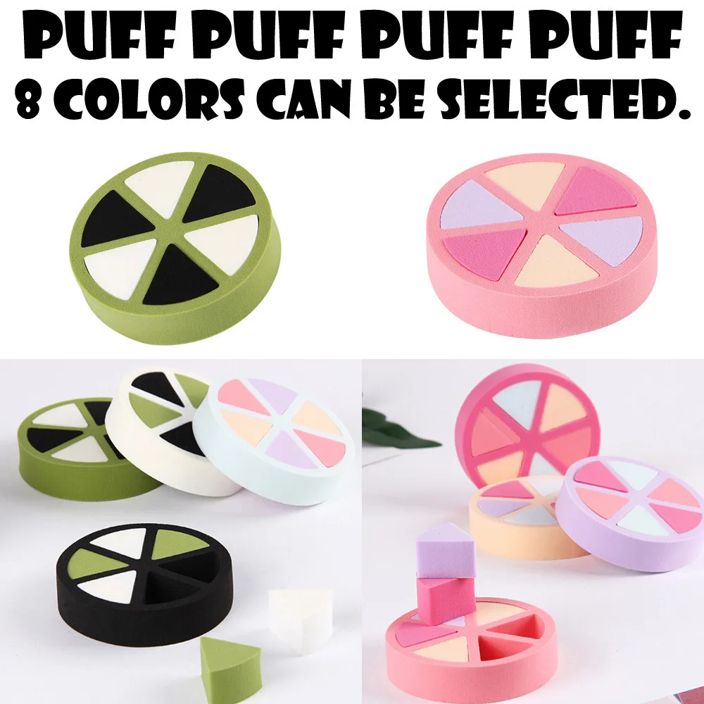 Макияж губчатый смеситель esponja декоративная косметика слоеный порошок для спонж для нанесения основы для очищения лица Натуральный