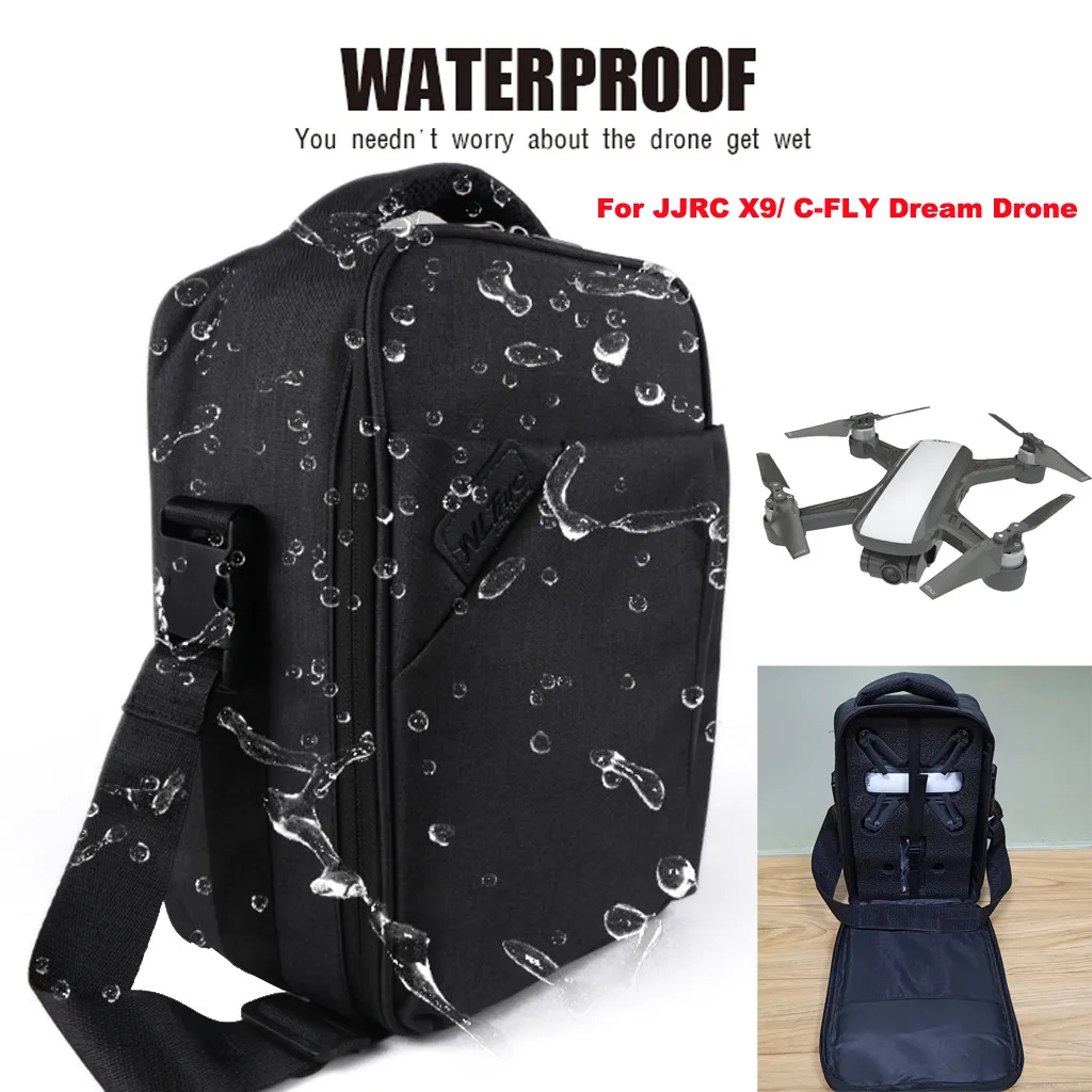 

Portable Waterproof Shoulder Storage Bag Backpack For JJRC X9 / C-FLY Dream Quadcopter Drone RC Parts Drone Accessories