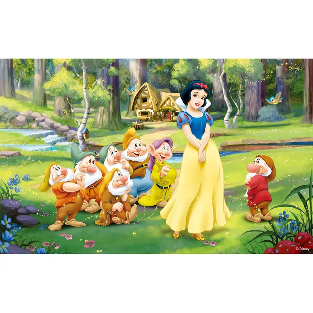 

2.2X1.5m Vinyl Horizontal Photography Background Princesses Snow White Newborn Birthday Party Children Backdrops