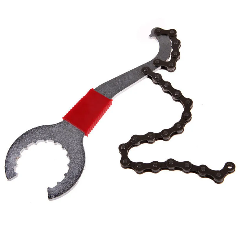 Bike Chain Whip Cassette Bottom Bracket Freewheel Wrench Remover Repair New N4N0