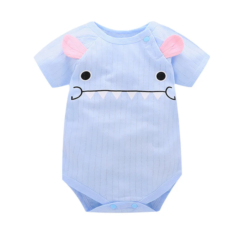 

Summer New Born Baby Boy Girls Romper Cotton Infant Boy Romper Cute Cartoon Jumpsuit Outfit Girl Clothes