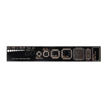 

PCB Reference Ruler PCB Packaging Units for Electronic Engineers Stationery Rulers