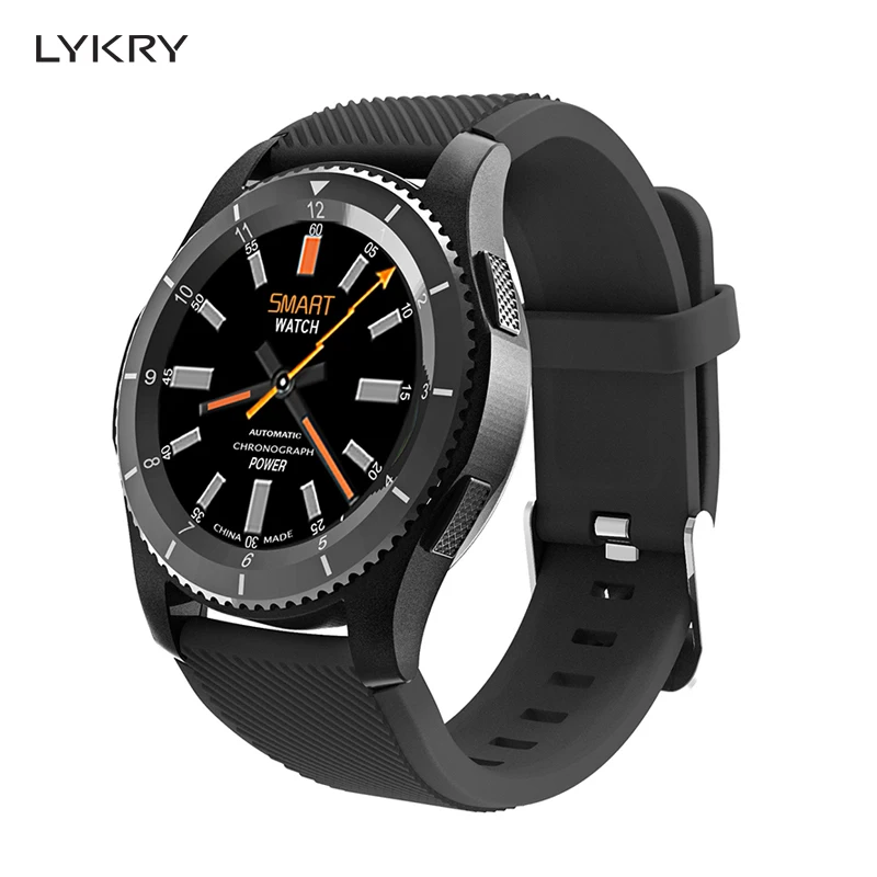 

LYKRY G8 Smart Watch Men Women SIM Call Message Reminder Heart Rate Monitor Fitness Tracker Smart Watch For iOS Android