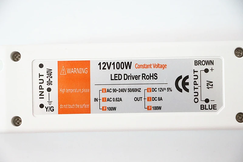 ASMT Светодиодный источник питания 12 В 12 в 18 Вт 28 Вт 48 Вт 72 Вт 100 Вт светодиодный адаптер с адаптером для освещения трансформатора для светодиодной ленты светодиодный светильник