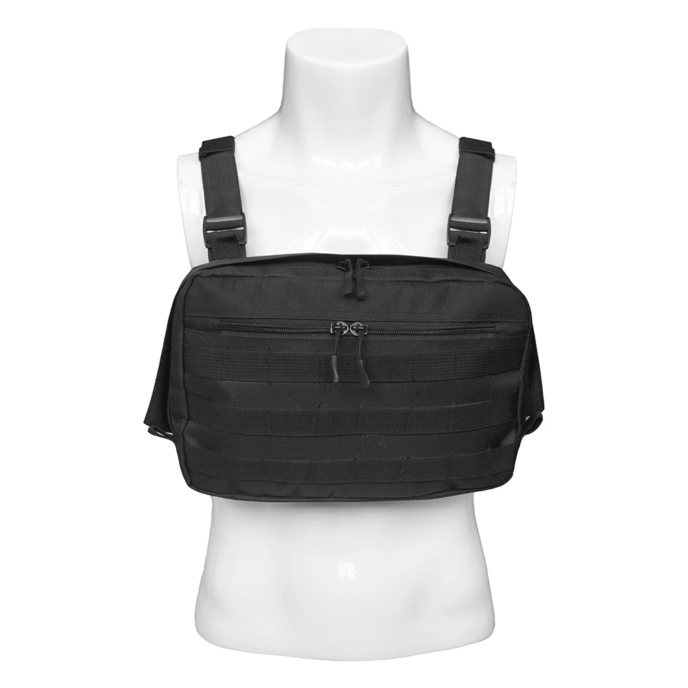 

Lixada 600D Oxford Hunting Bag Tactical Vest Pouch Bag Chest Recon Bag Tools Molle Pouch For Outdoor Hunting Camping Hiking