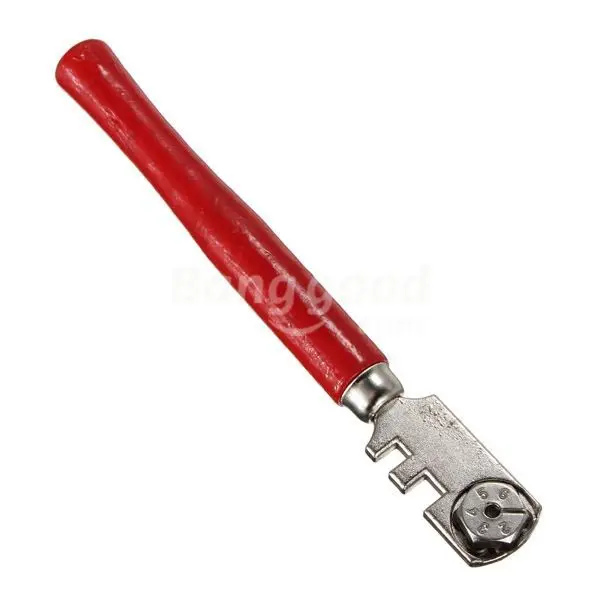 Hot Deal 130mm Silberschnitt 6 Wheel Diamond Tripped Glasschneider Tool |