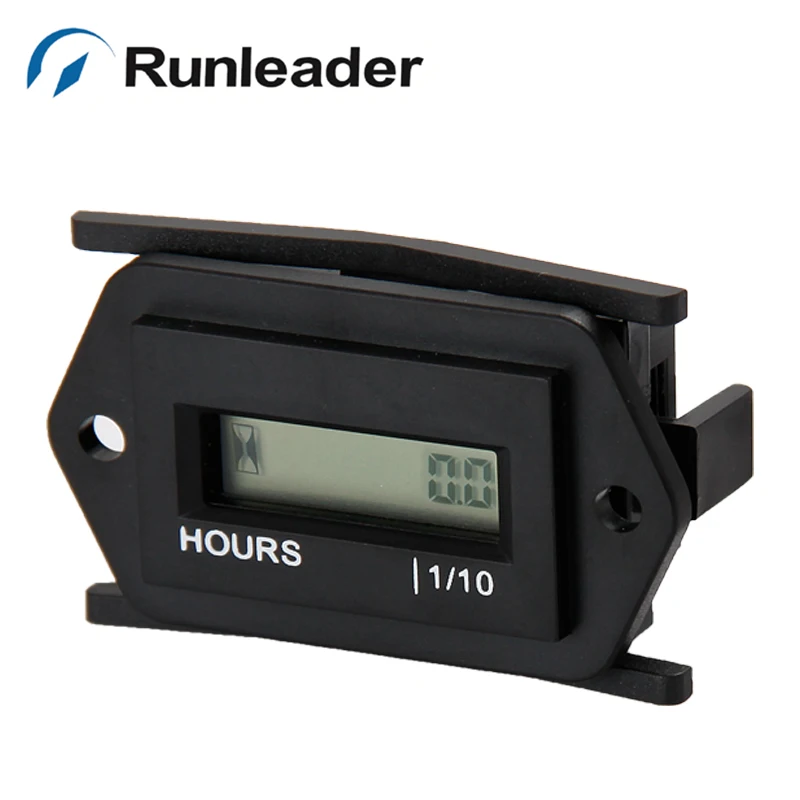 RL HM008A DC 4.5 60V Digital LCD Hour Meter Waterproof Hour Meter for