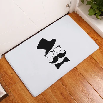 

2017 New Home Decor Abstract Character Image Carpets Non-slip Kitchen Rugs for Home Living Room Floor Mats 40X60 50X80cm
