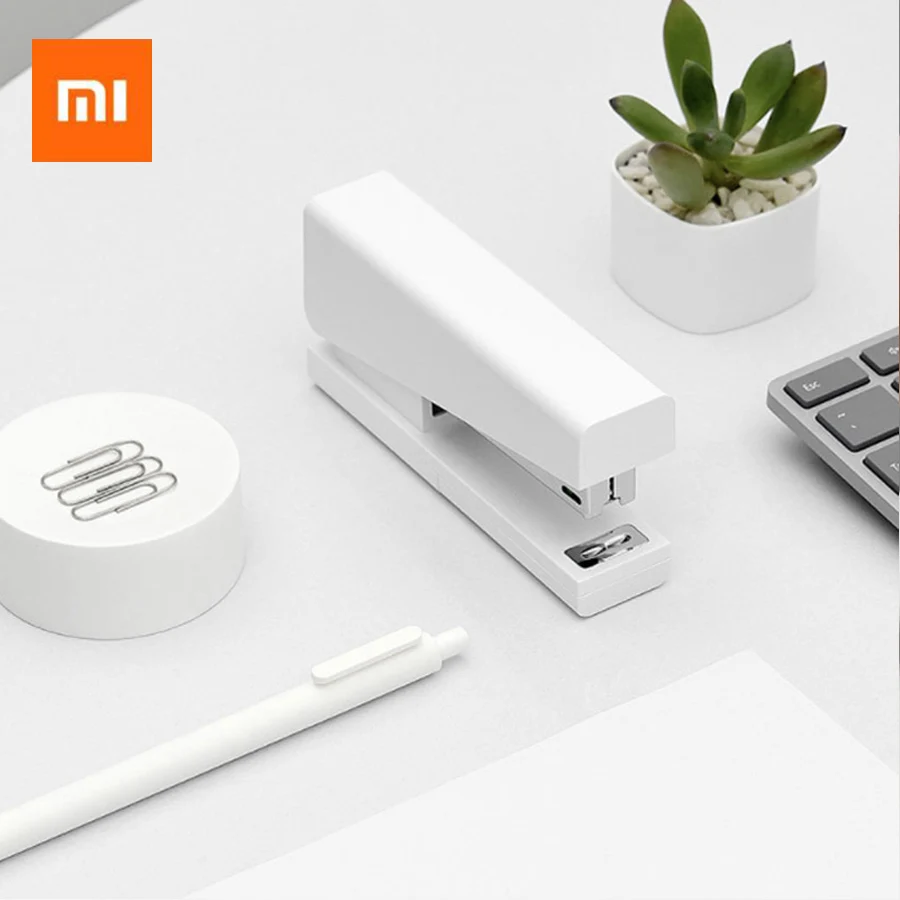 Степлер Xiaomi Mijia Kaco LEMO 24/6 26/6 с 100 скобами для бумаги, офиса, школы Mijia Smart Home Kit степлер и скобы